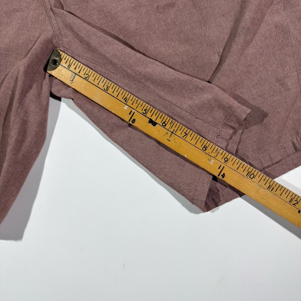 Vuori Aim Shorts Men's Sz 33 8" Performance Chino Golf Salmon Pink Stretch V368 - Picture 6 of 8
